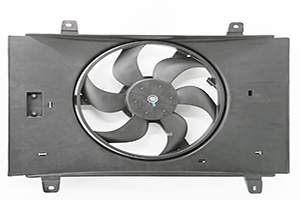Changan Kuayue V5 1.5L, DFSK Sokon K07S (राउण्ड प्लग), Jinbei T50 सँग उपयुक्तको लागि CK1301200W4 रेडिएटर फ्यान असेंबली एयर कन्डिसनर इलेक्ट्रोनिक फ्यान | Hanbo® थोक